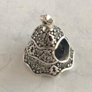 PANDORA FESTIVE TREE MULTI COLORED CZ CHARM